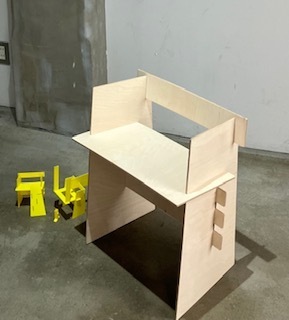 6.5chair(ラトビアバーチ合板）